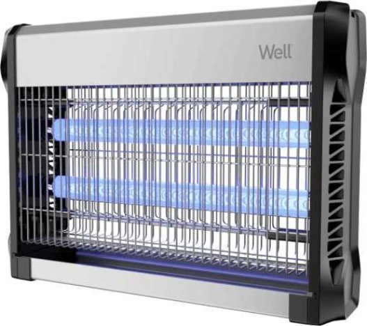 Aparat electric impotriva insectelor cu lumina UV, 20W, 80MP, 220-240V, 50Hz, Well